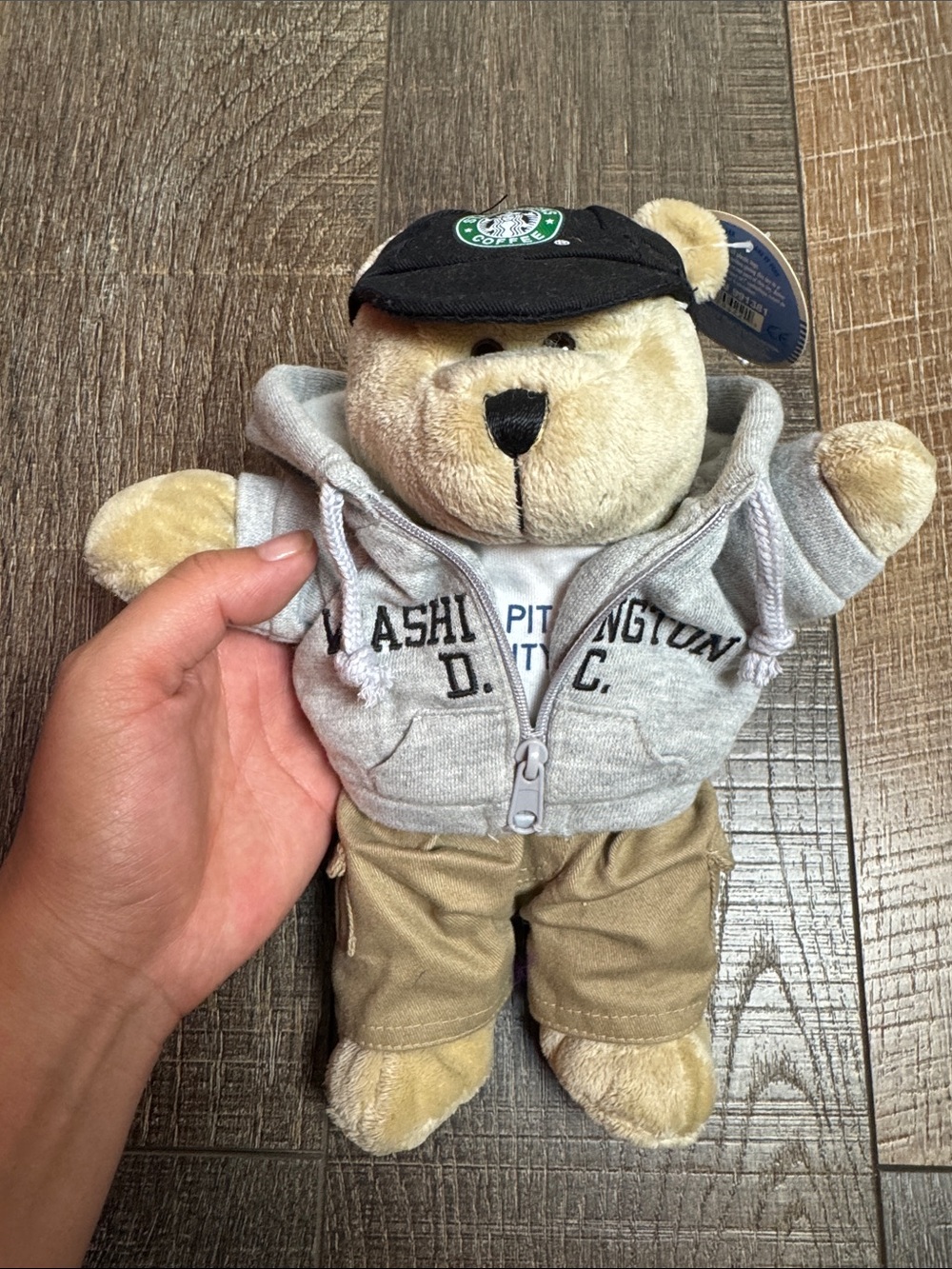 NWT Starbucks Bearista teddy bear plush toy